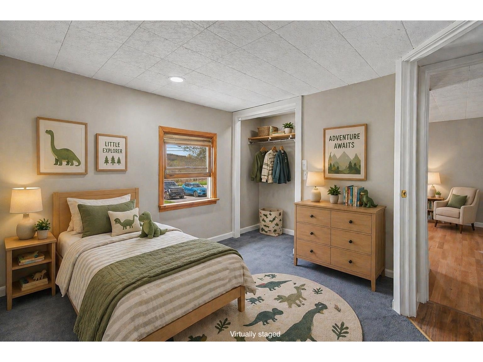 Main Level Bedroom 3 (Virtually Staged)
