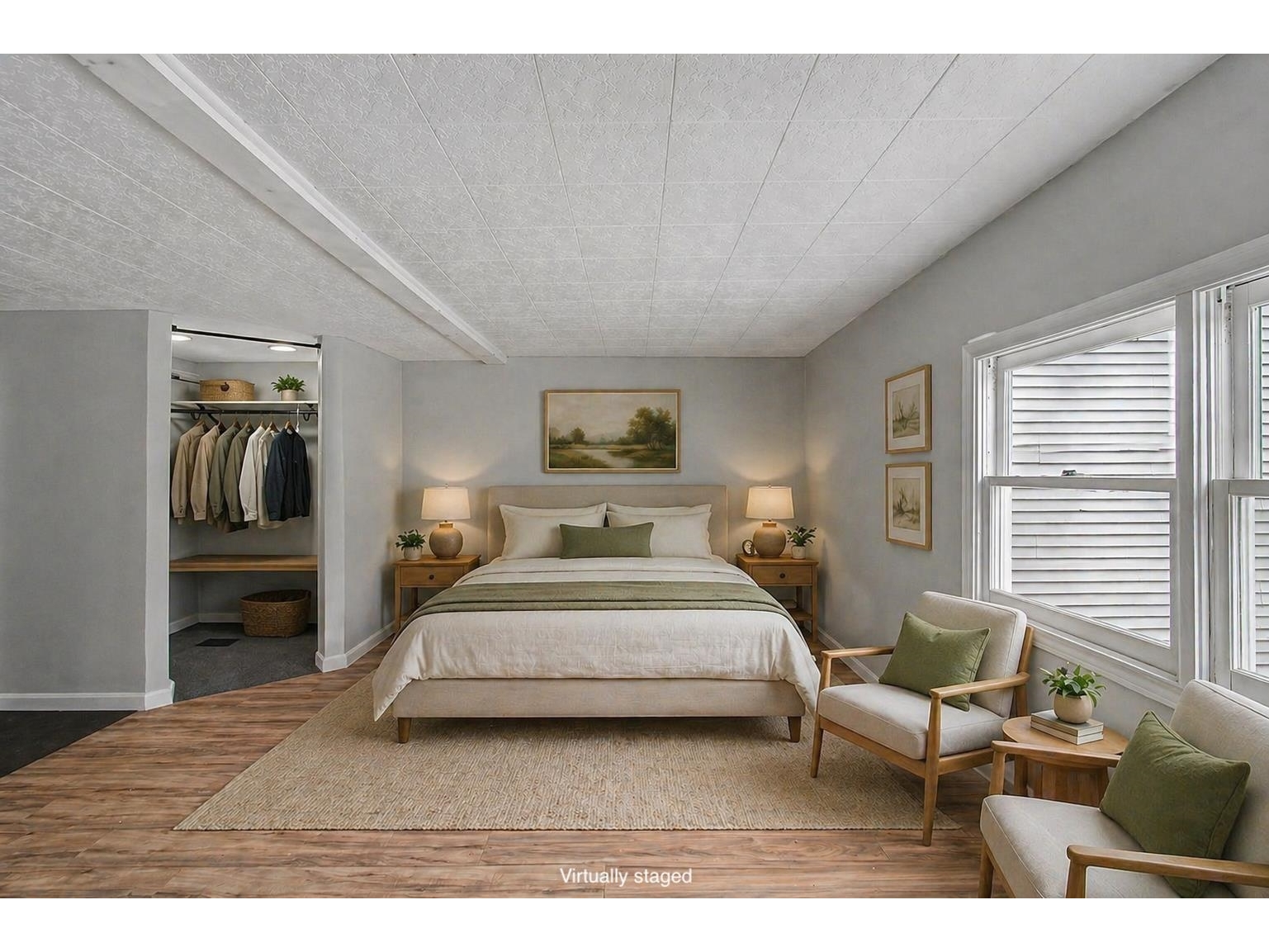 Main Level Bedroom 1 (Virtually Staged)