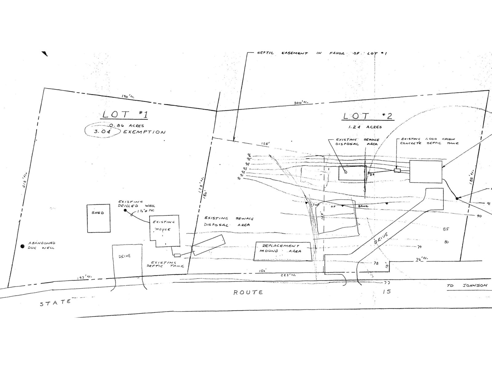 septic plan