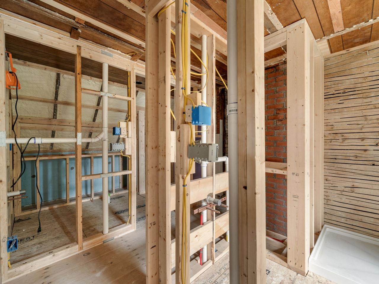 Two upstairs bathrooms