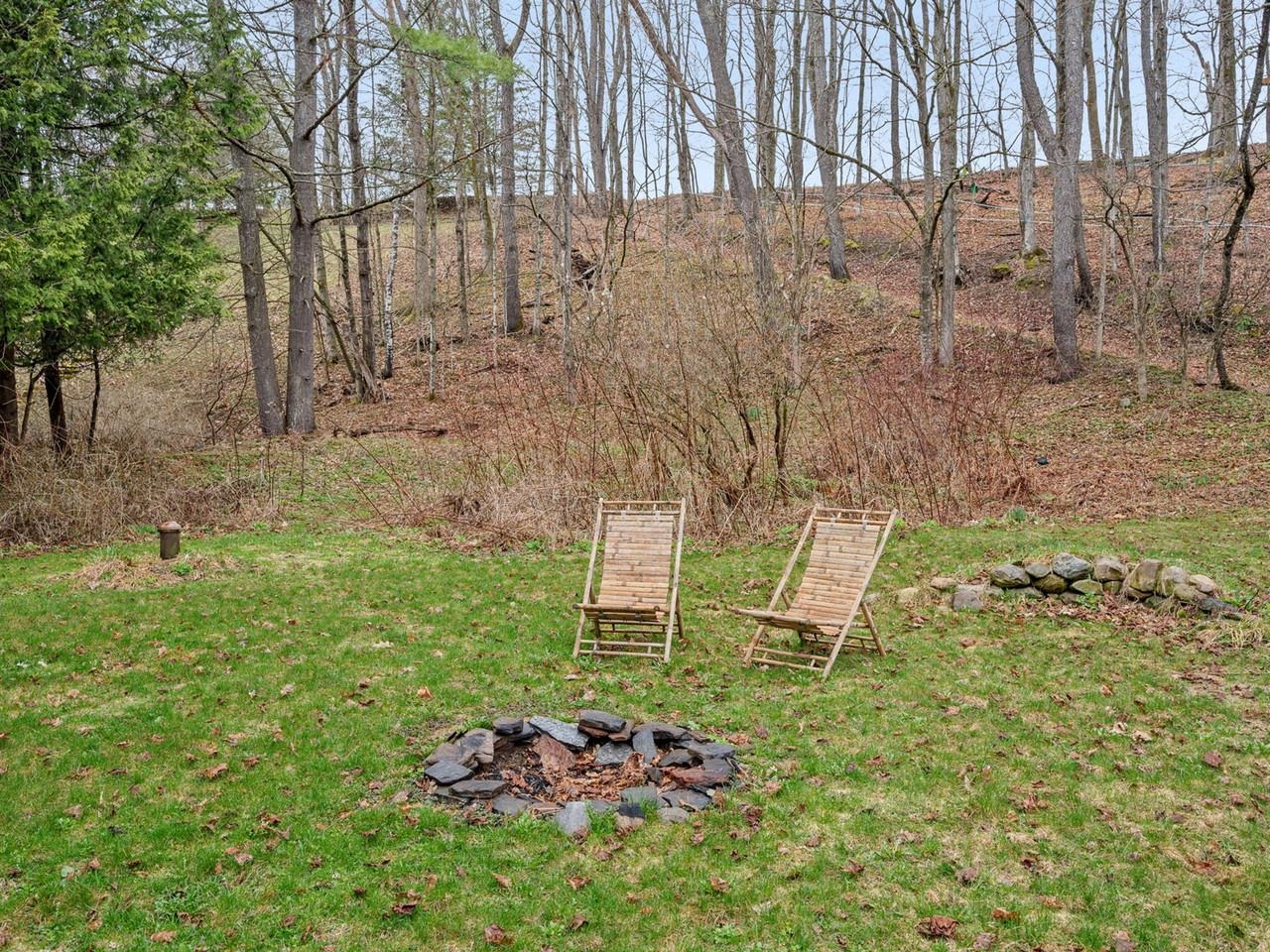 Flat backyard