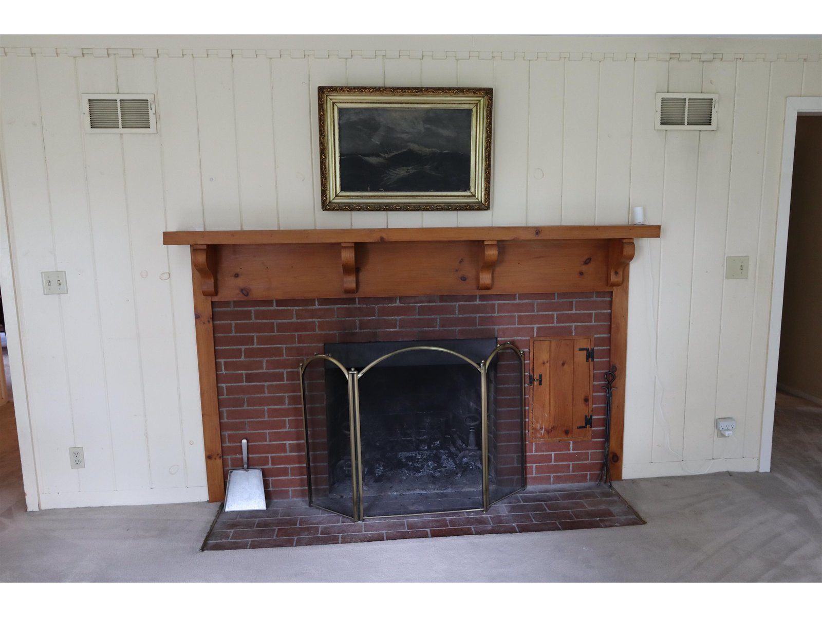 Living Room Fireplace