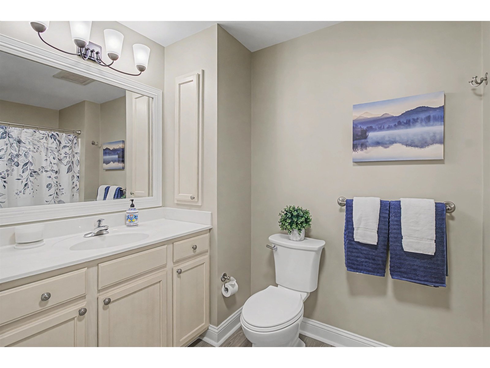 Full Bathroom with Laundry