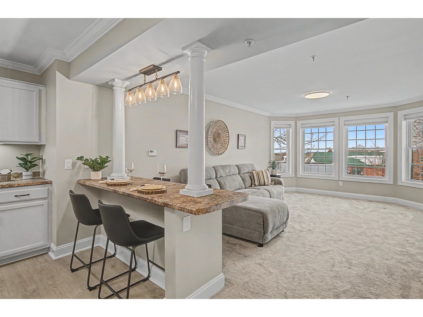 Open-Concept Main Living Space