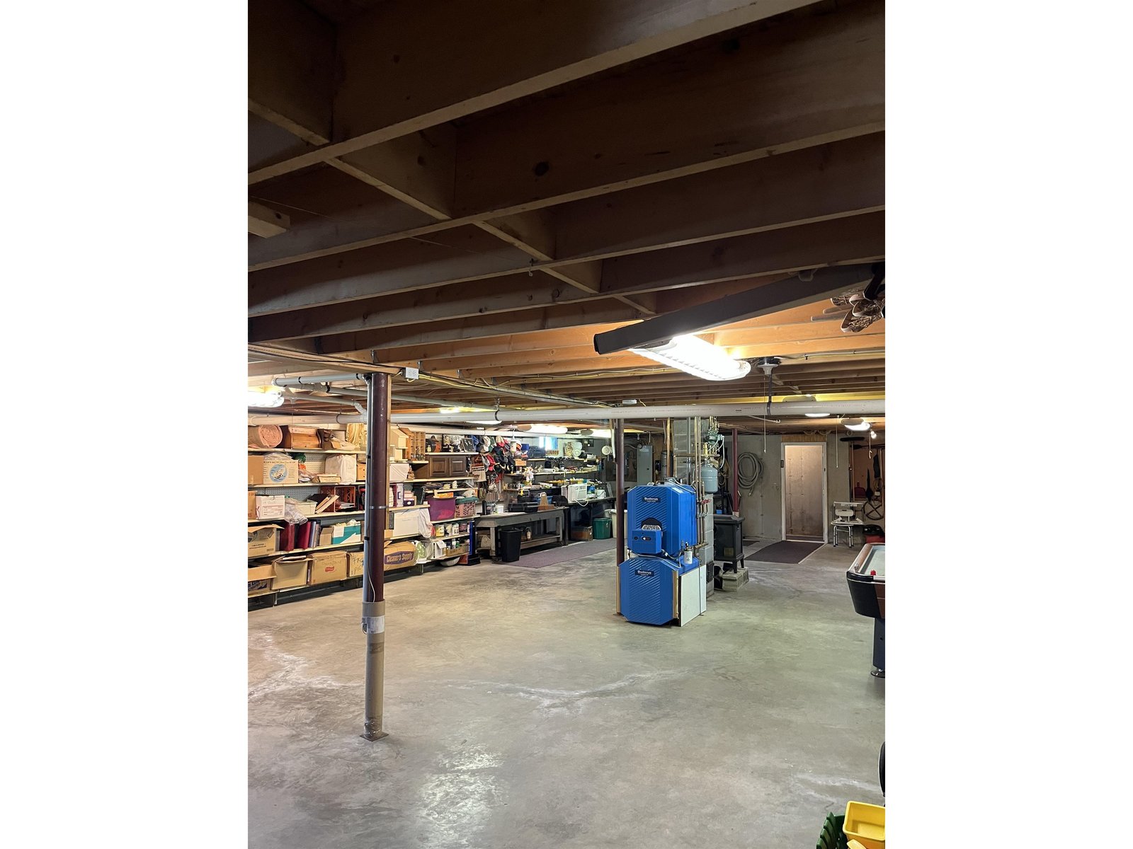 Really spacious basement