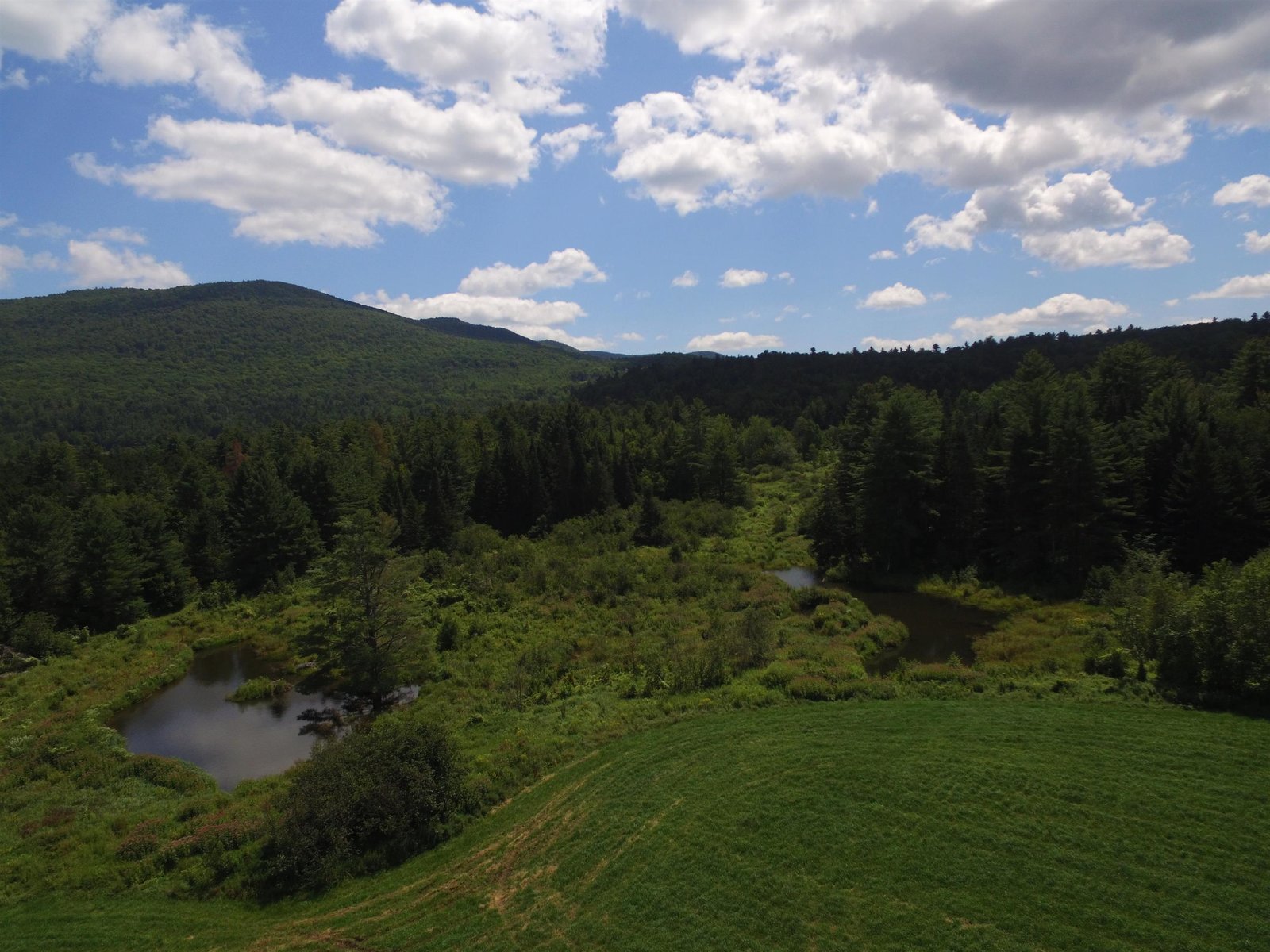 OPEN MEADOWS, BEAVER PONDS AND VIEWS