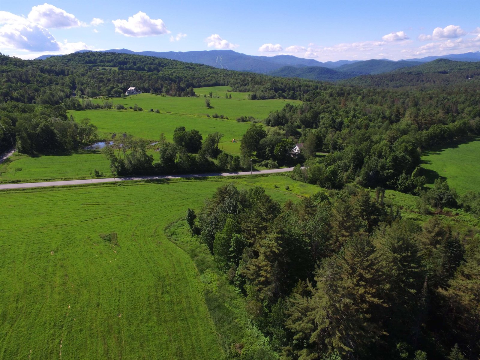 VIEW FROM FUTURE DRIVEWAY TO HOME