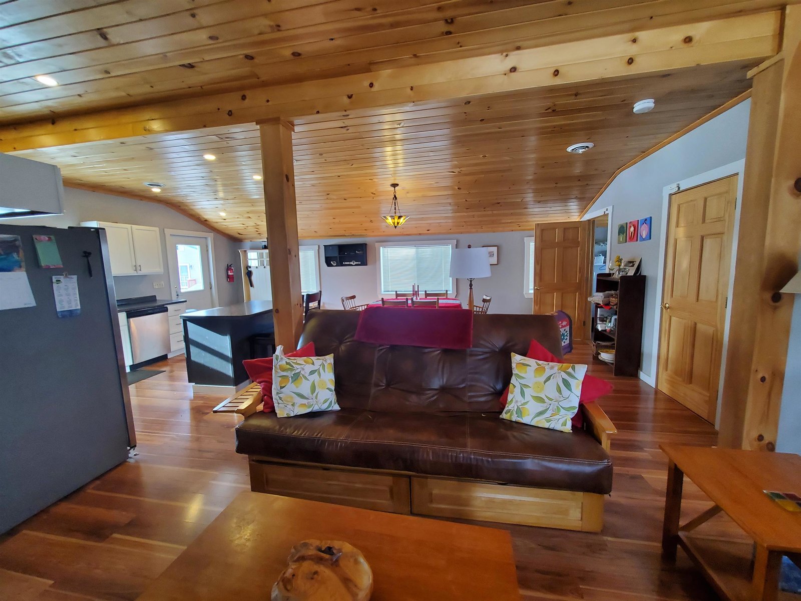 Lovely wood ceilings and trim