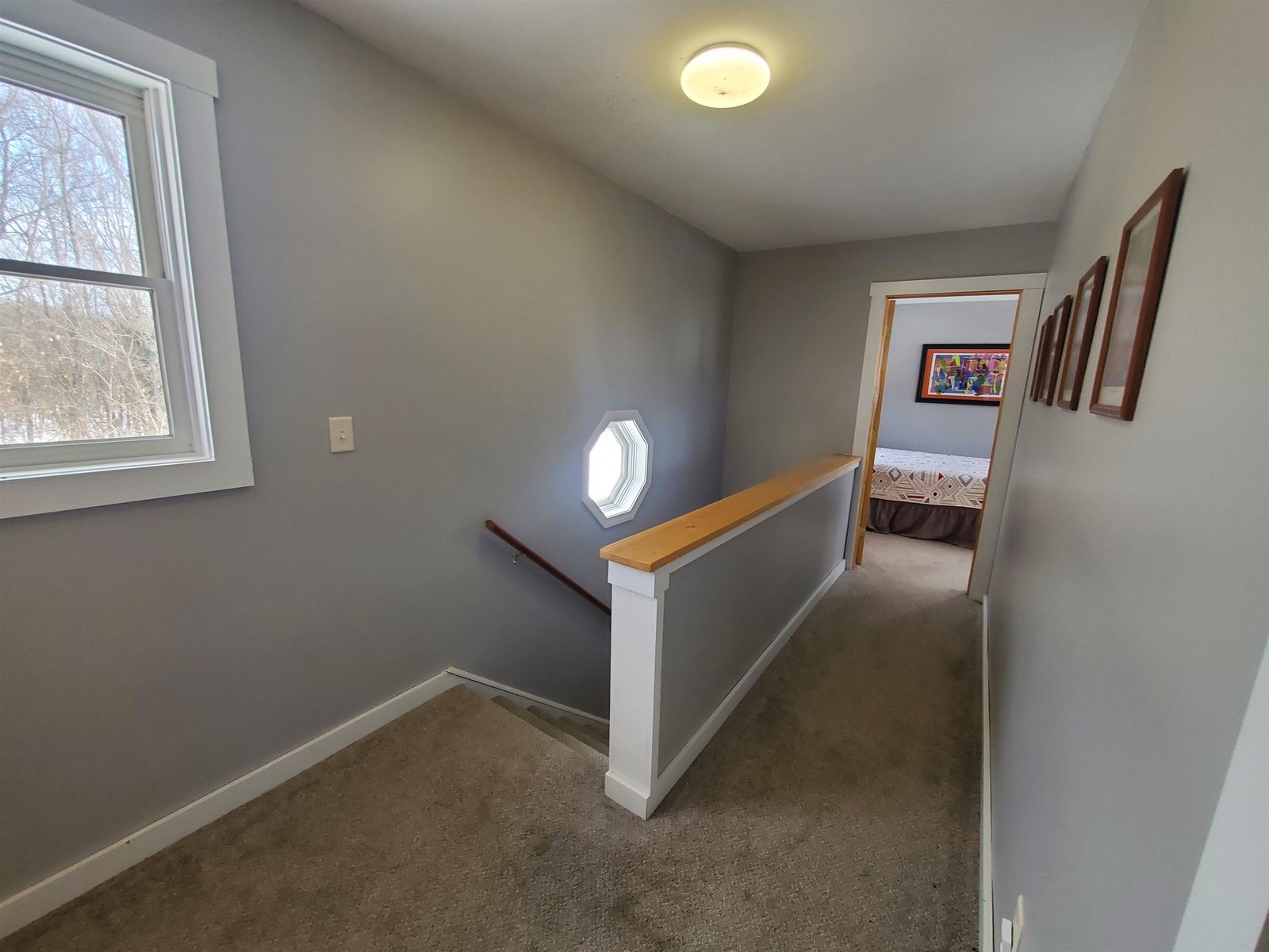 Upstairs hallway