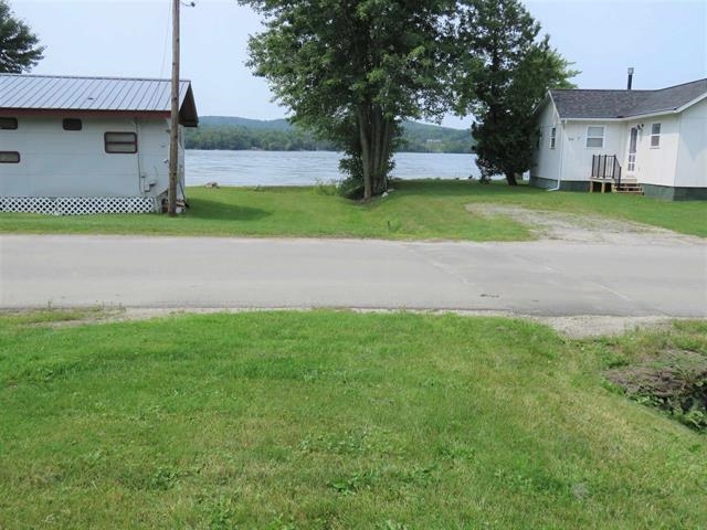 View of lake from deck- summer