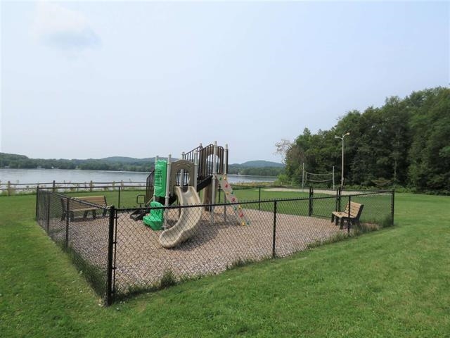 Town beach and play ground