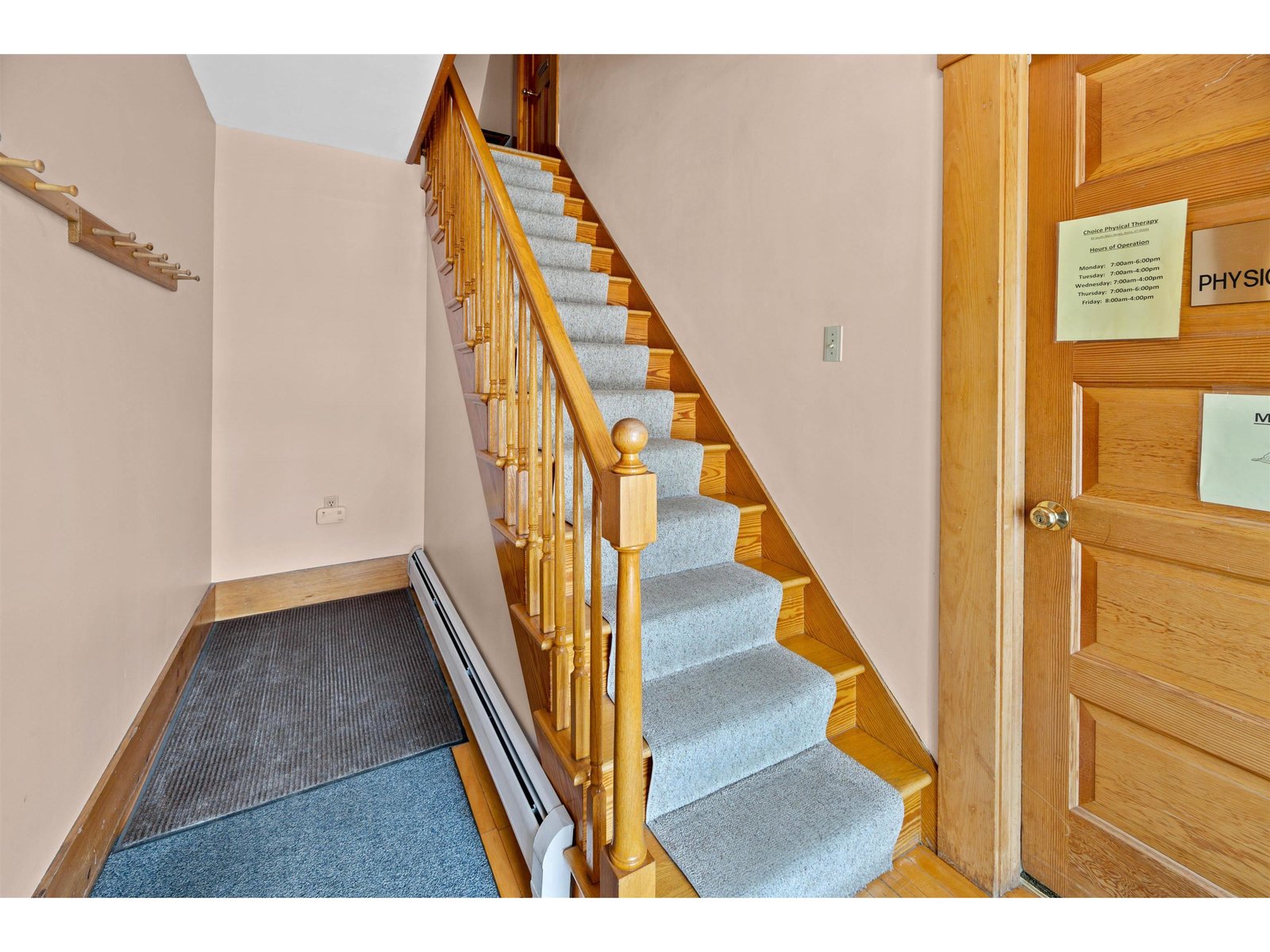 Stairs to second floor