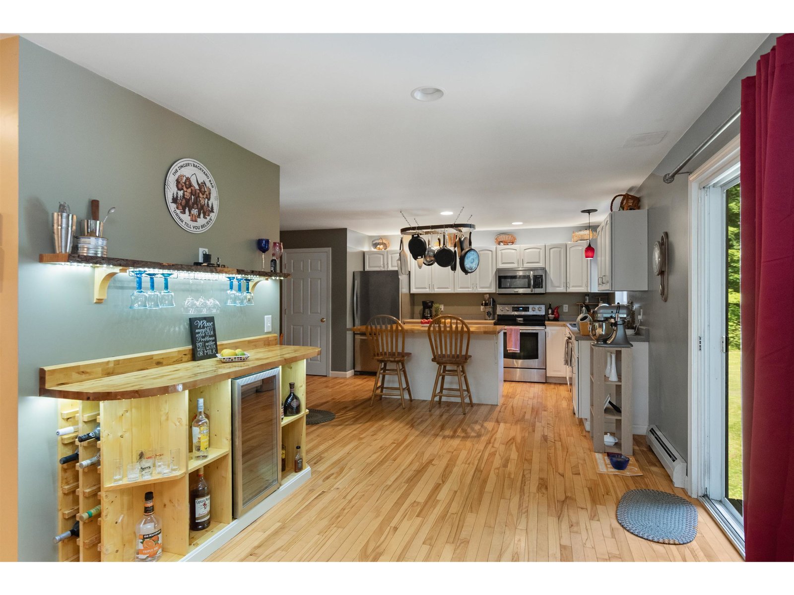 View into Kitchen