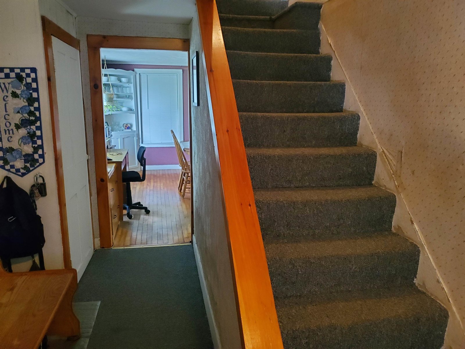 Entry with stairs