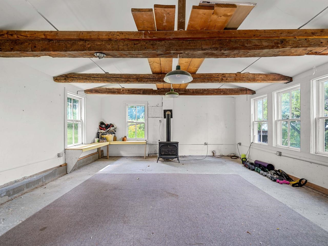 Great Room  w/ Propane Stove