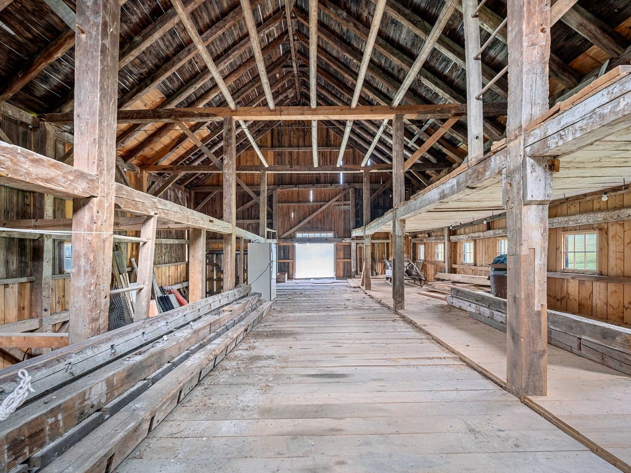 Main Barn English Tie Joinery