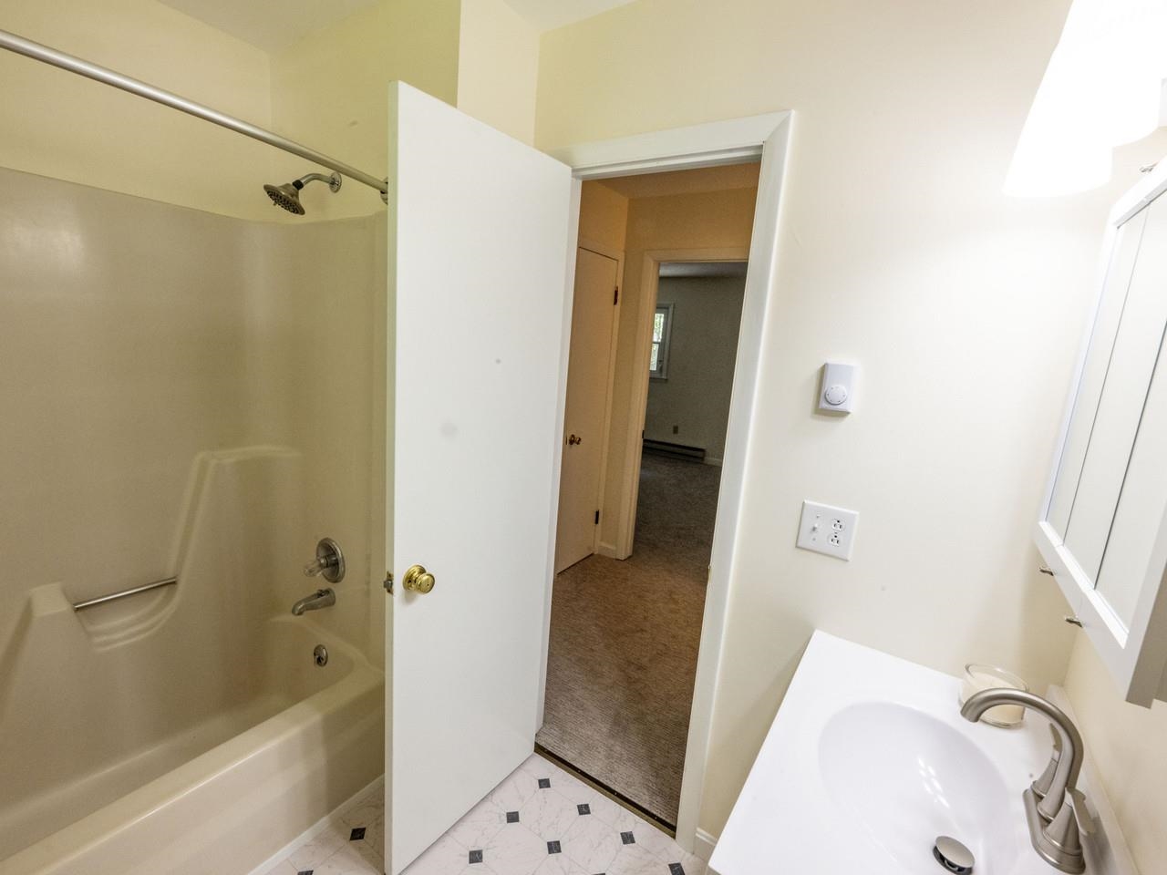 Flooring and medicine cabinet