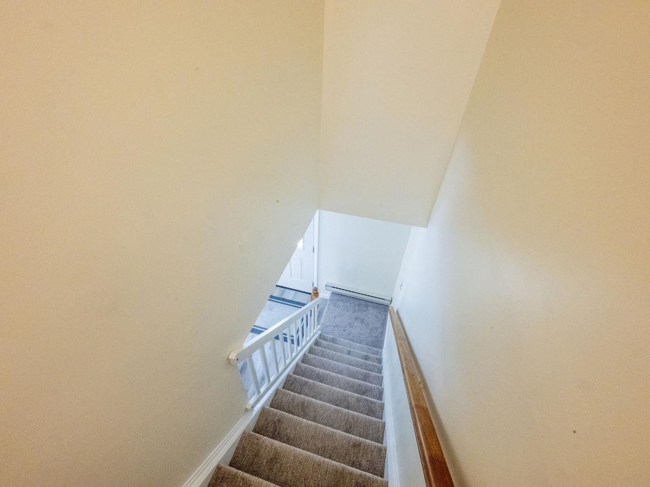 Heading back downstairs