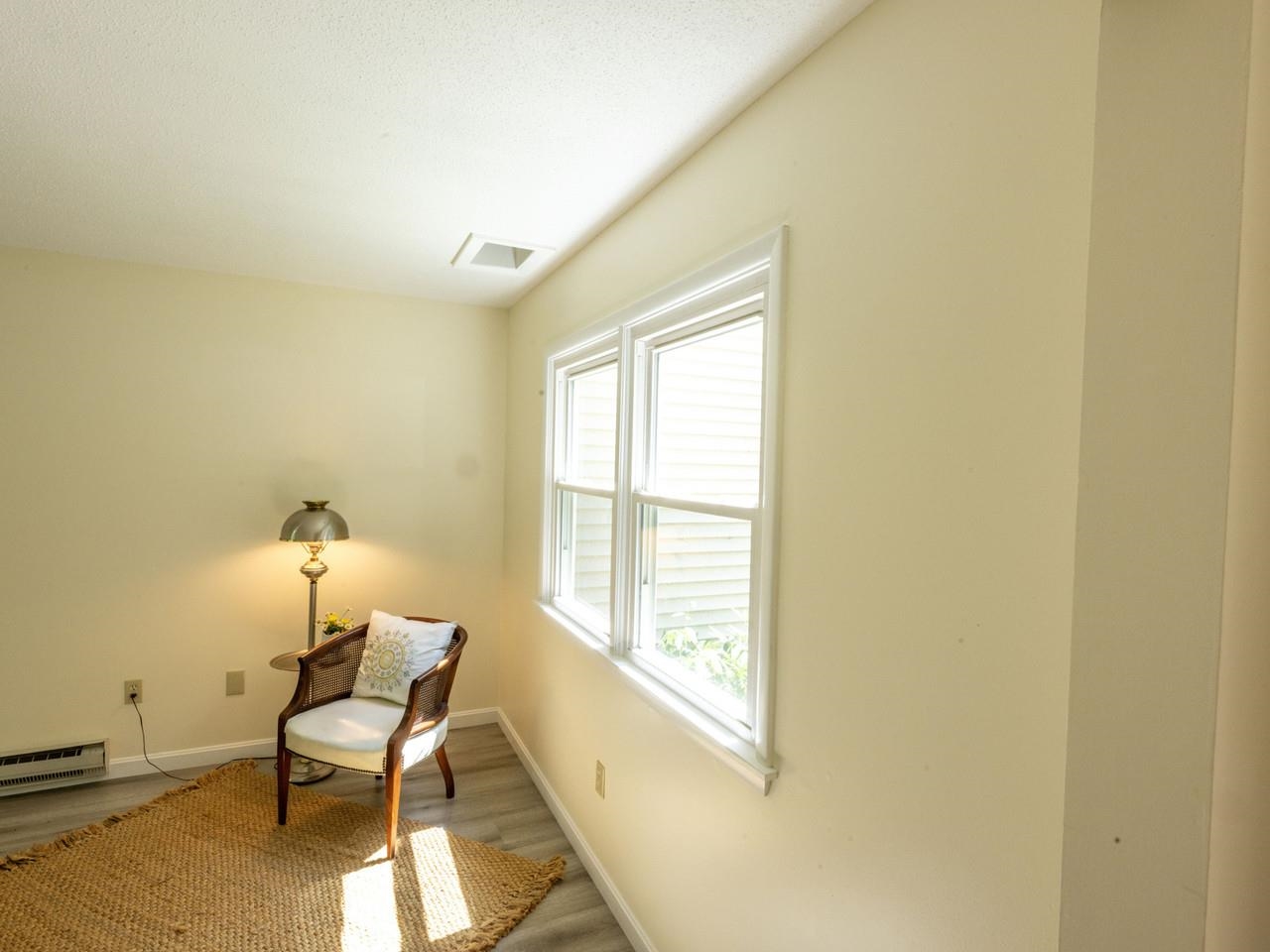 Sunny living room in afternoon