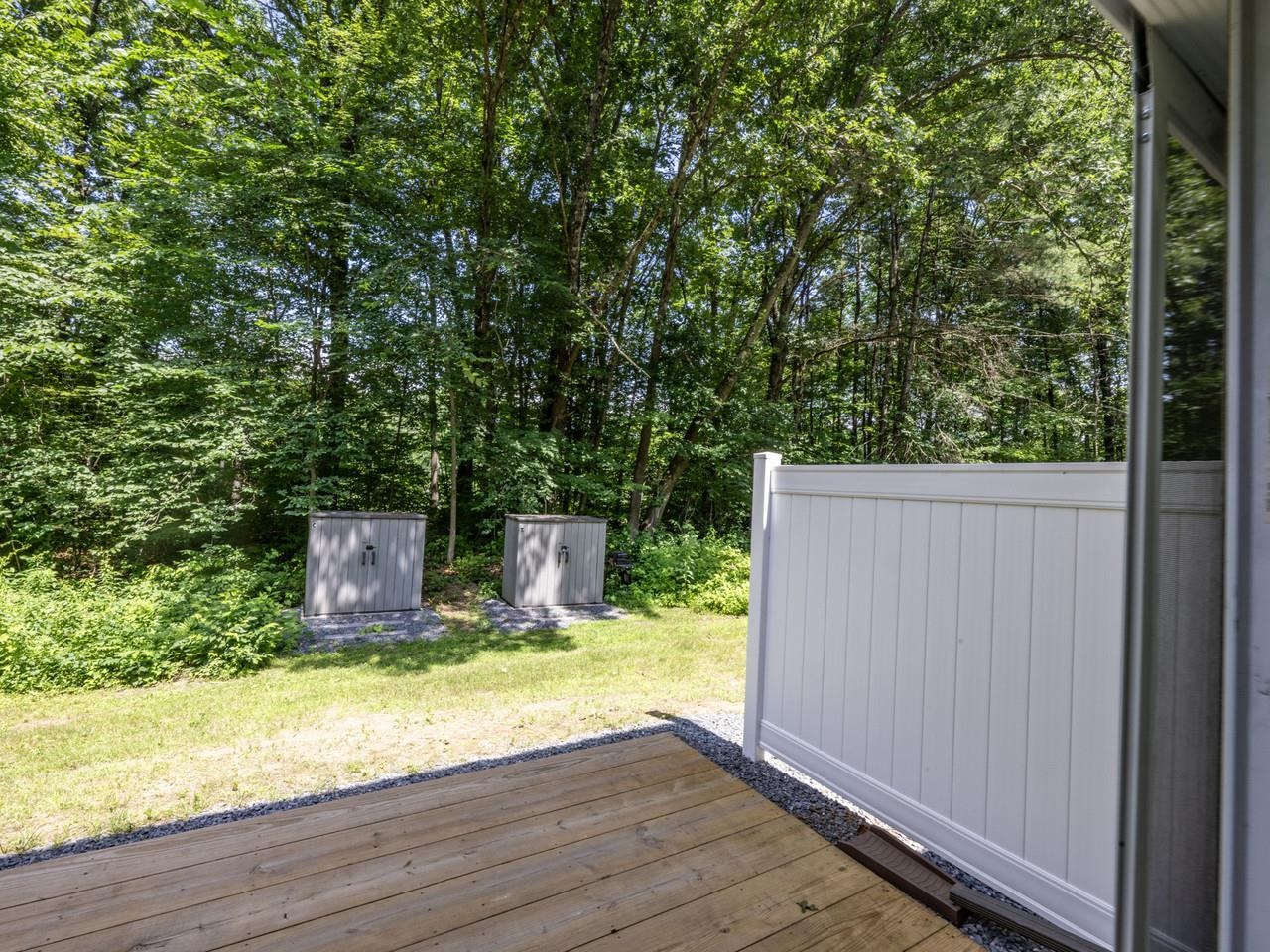 Newer rear deck
