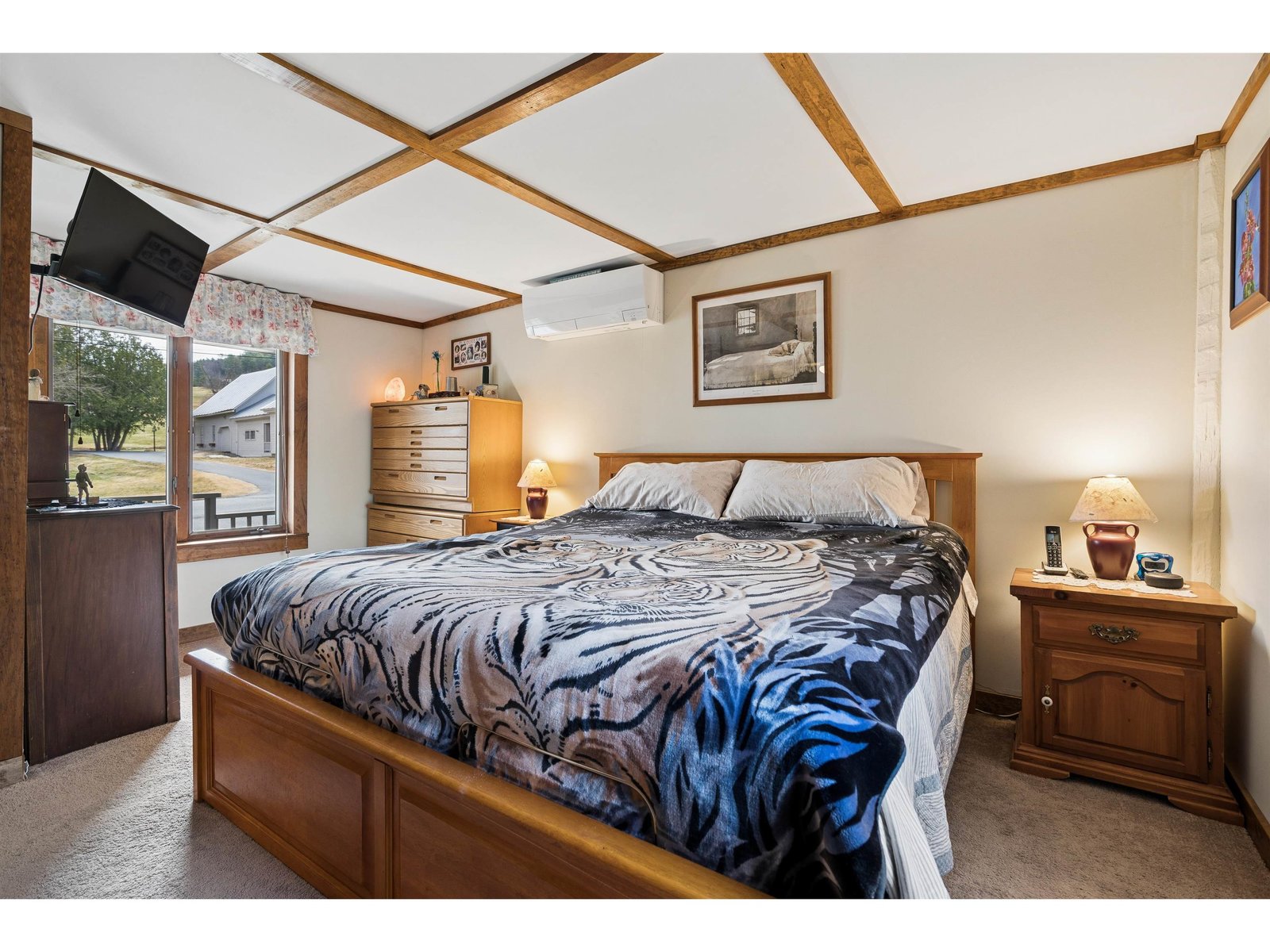 Primary bedroom on first floor