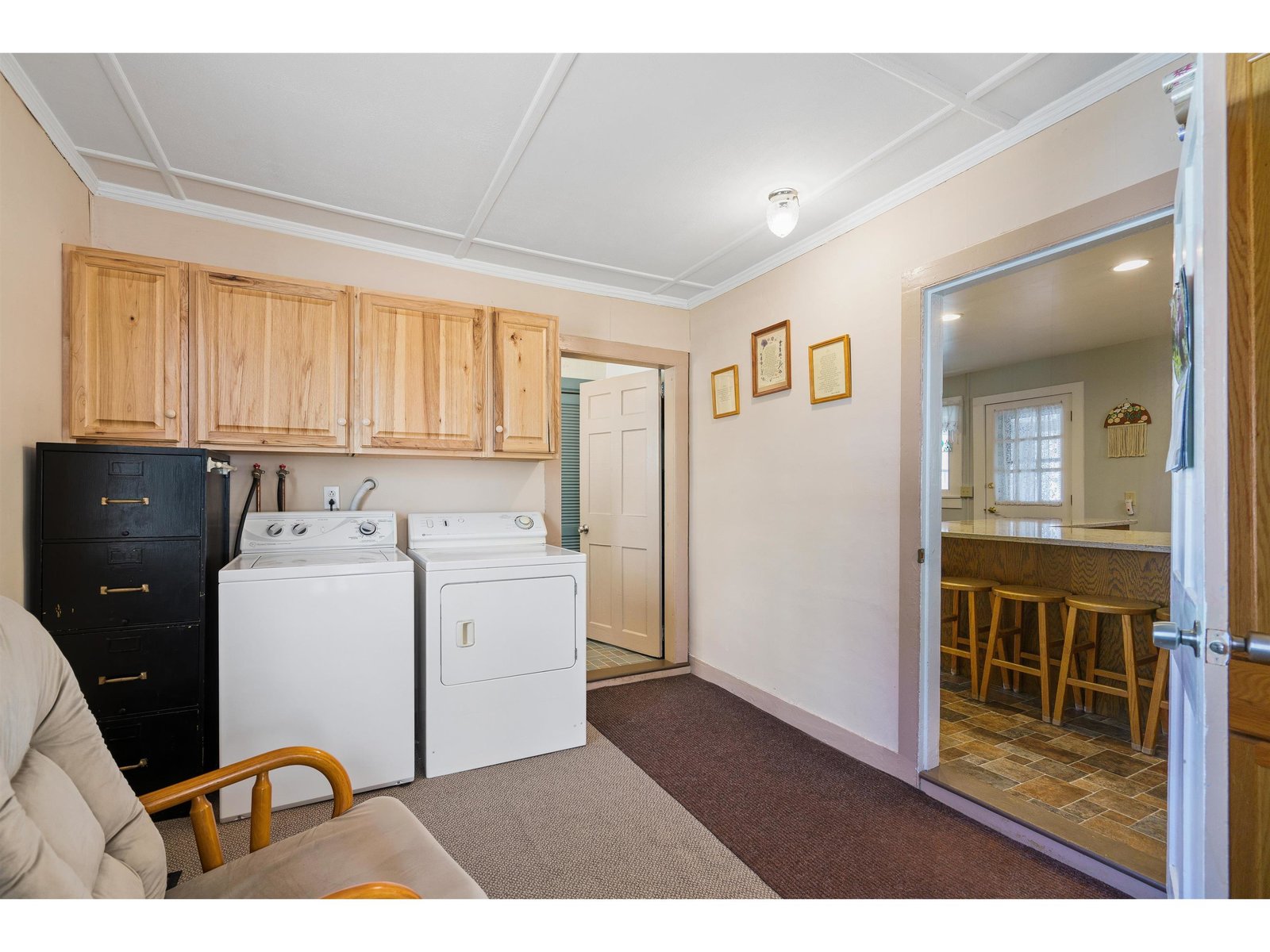 Bonus room off of kitchen before exiting onto back deck