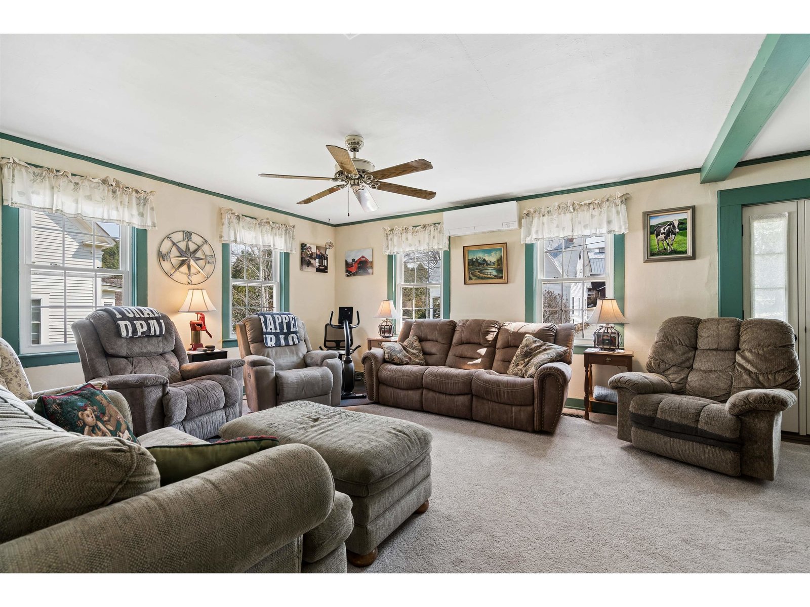 Living room on first floor