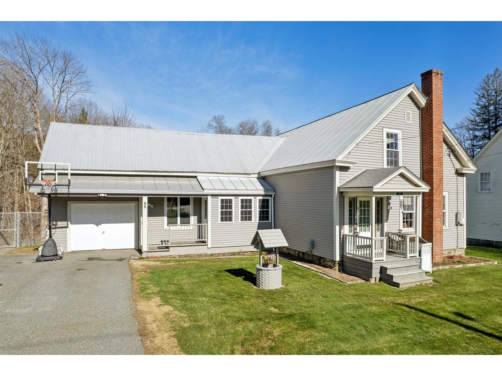 Front of house from Happy Valley Road
