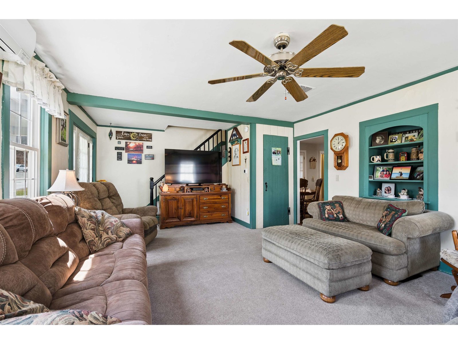Living room on first floor