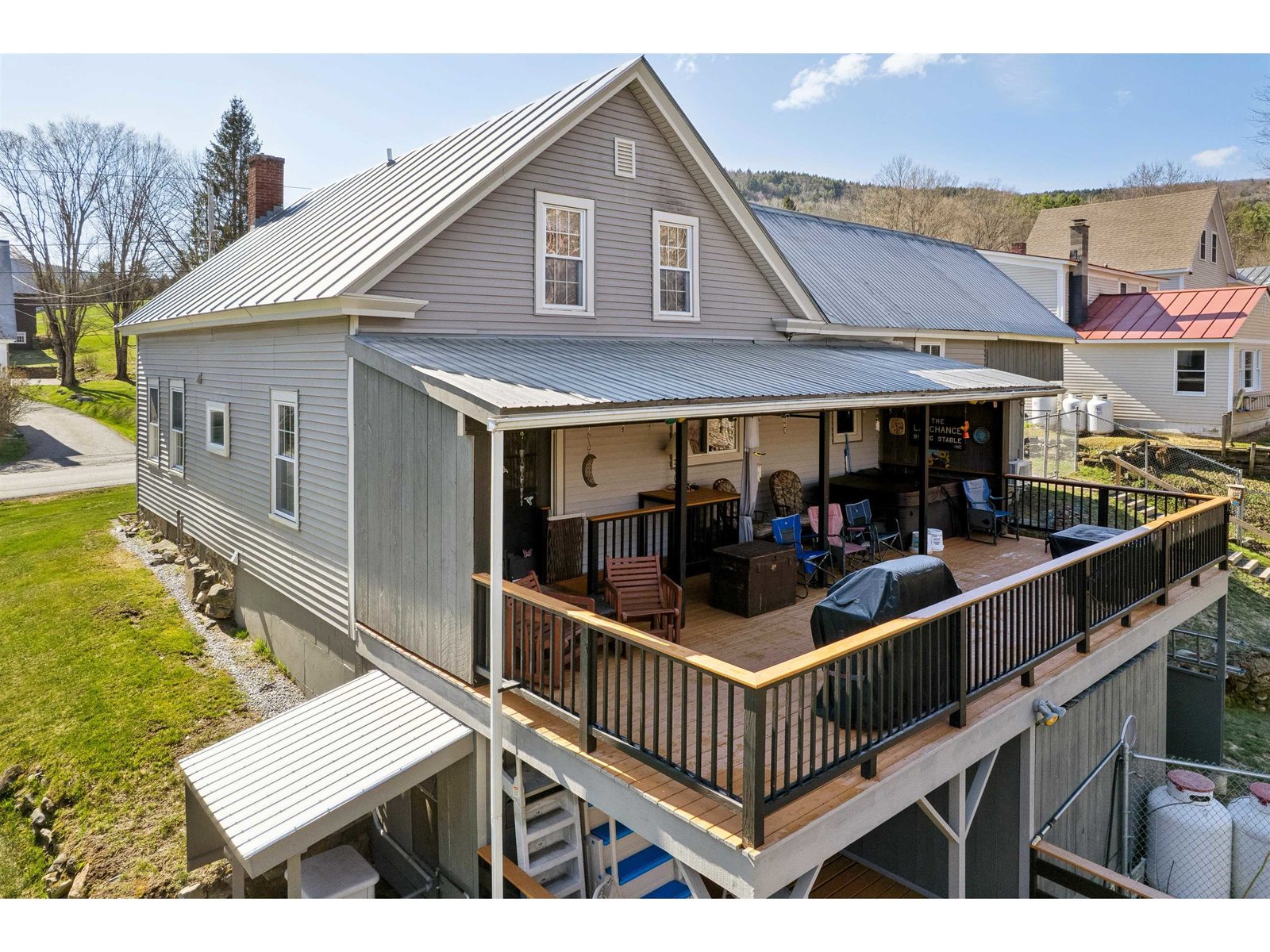 Back of house view