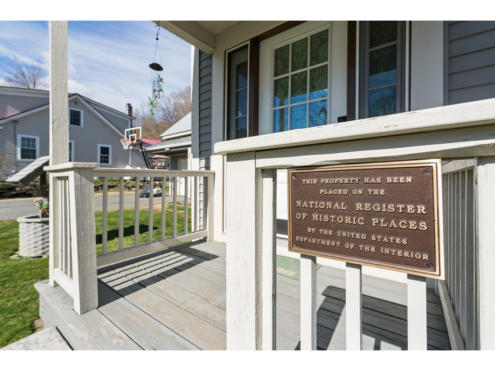 Front of house from Happy Valley Road/Front porch