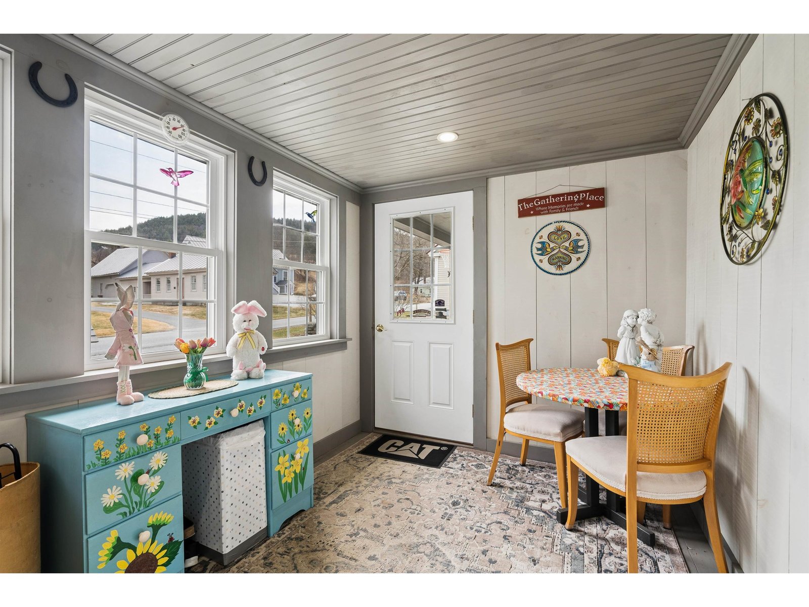 Mudroom from main entryway