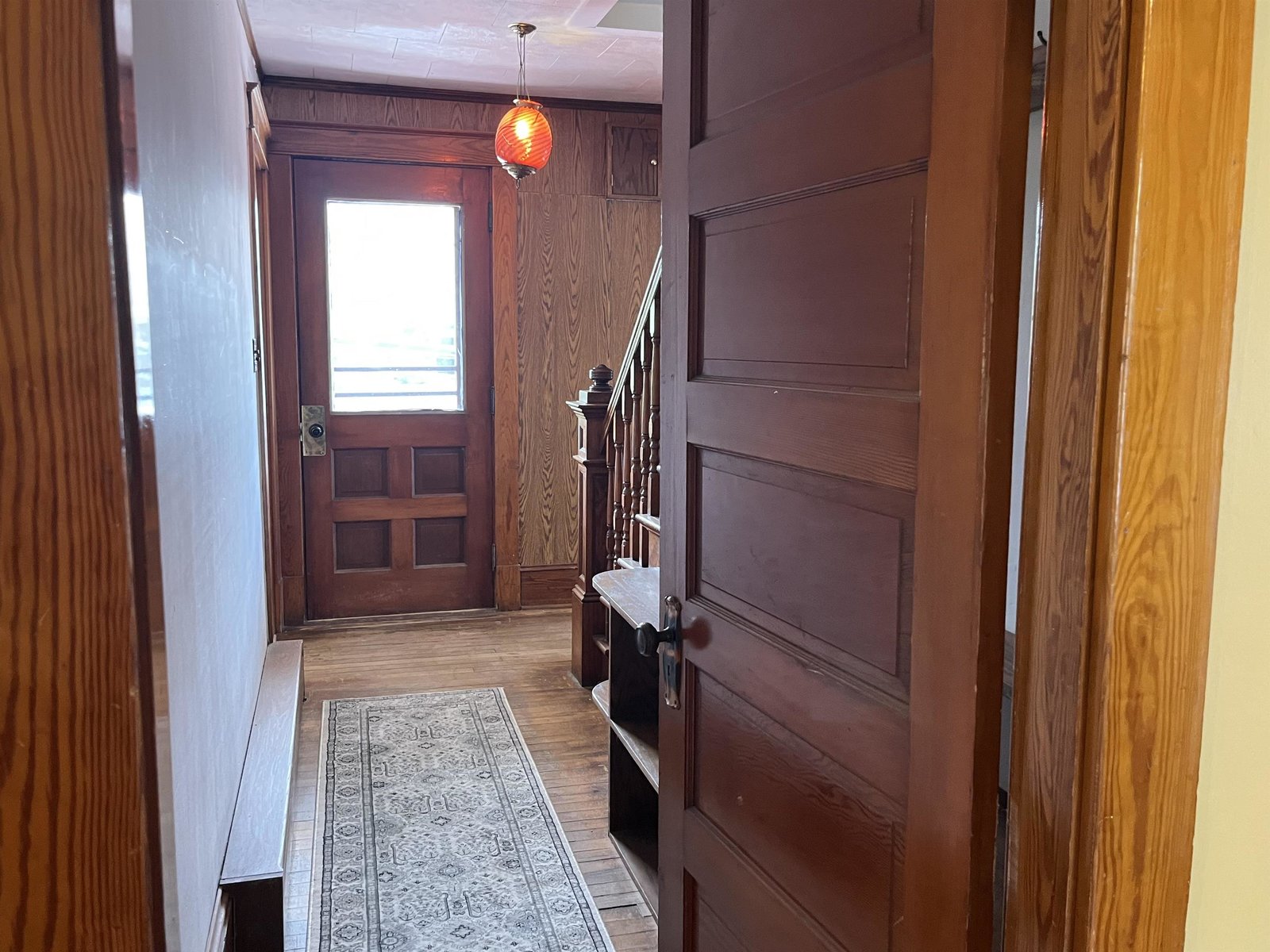 Hall leading to Front Door and Upstairs