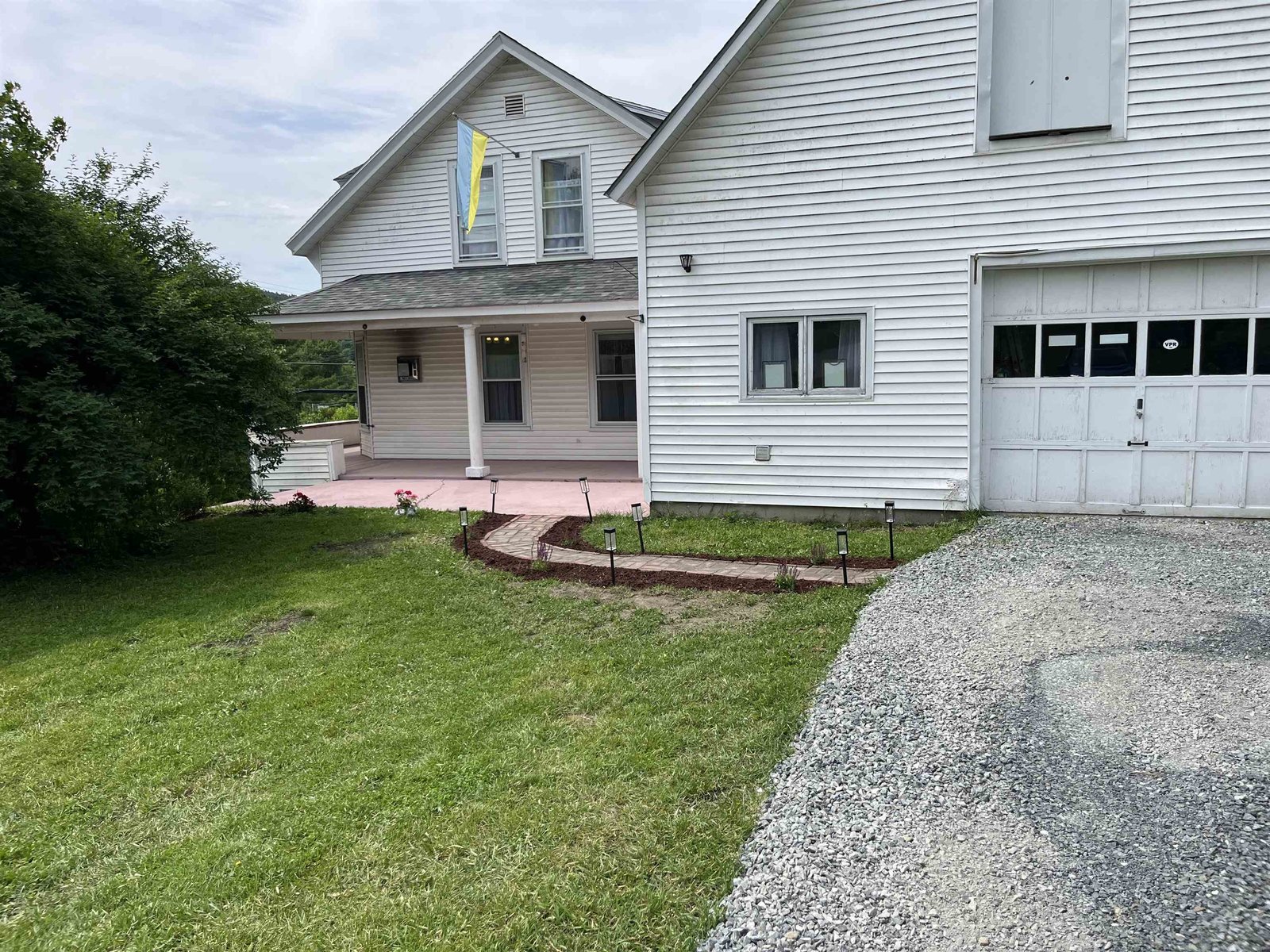 Newly Graveled Driveway
