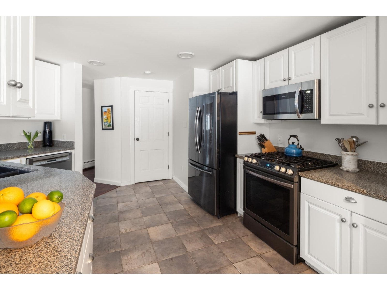Kitchen off pool area