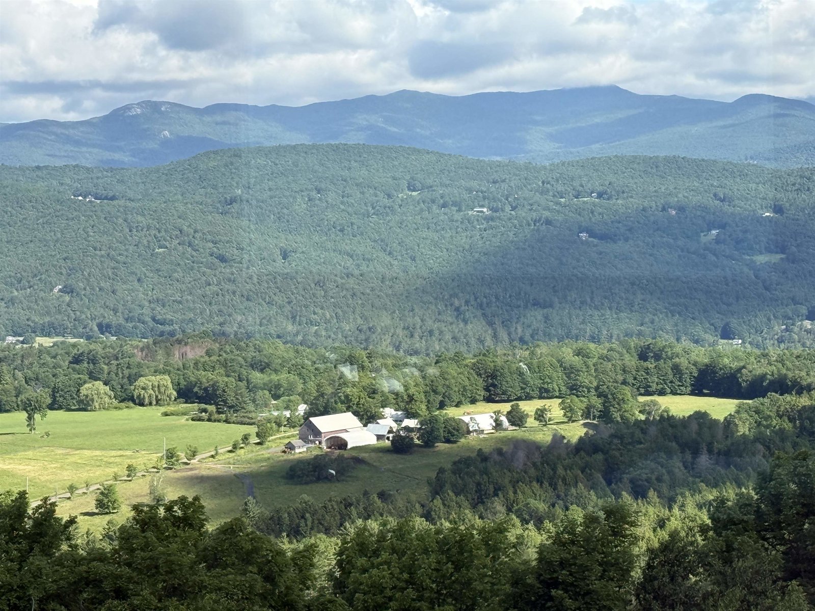 VIEW OF VON TRAPP FARM FROM 2ND BEDROOM