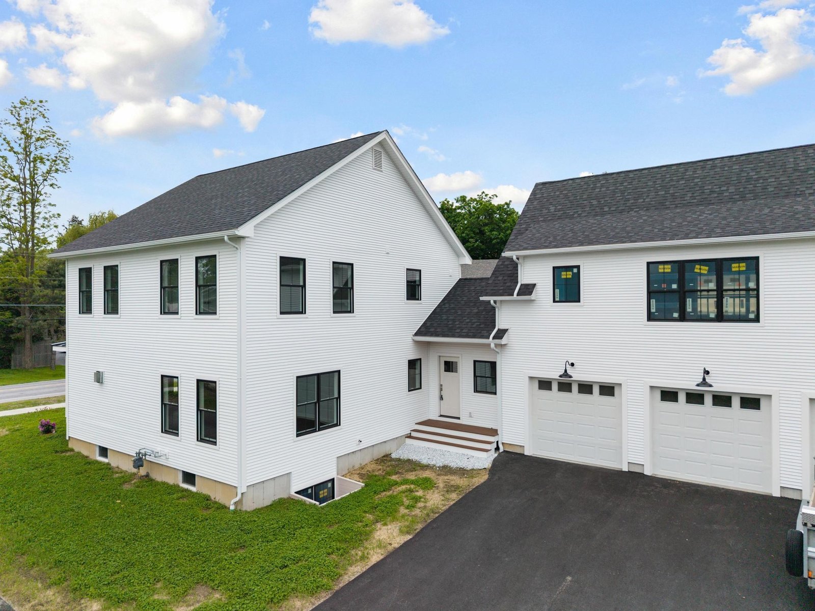 Back of the home