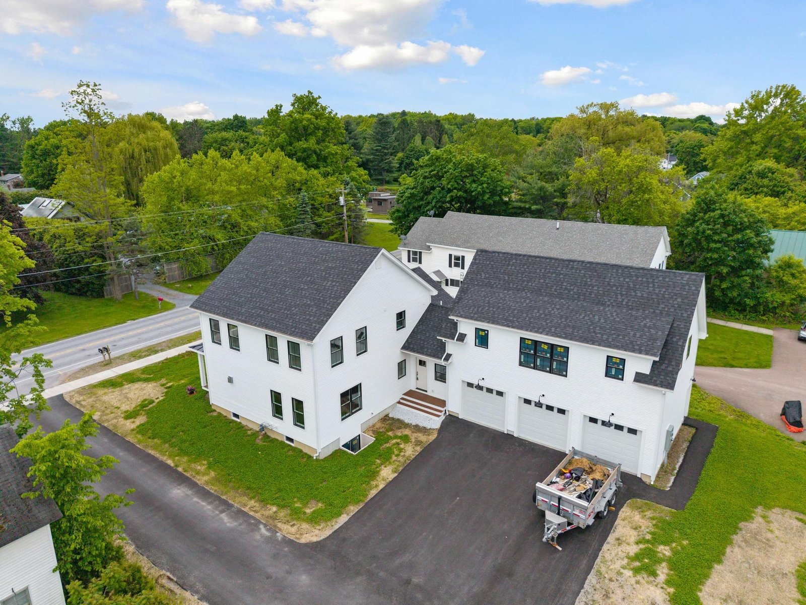 Back of the home