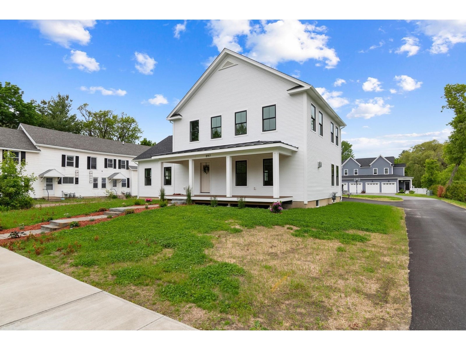 Front of the home