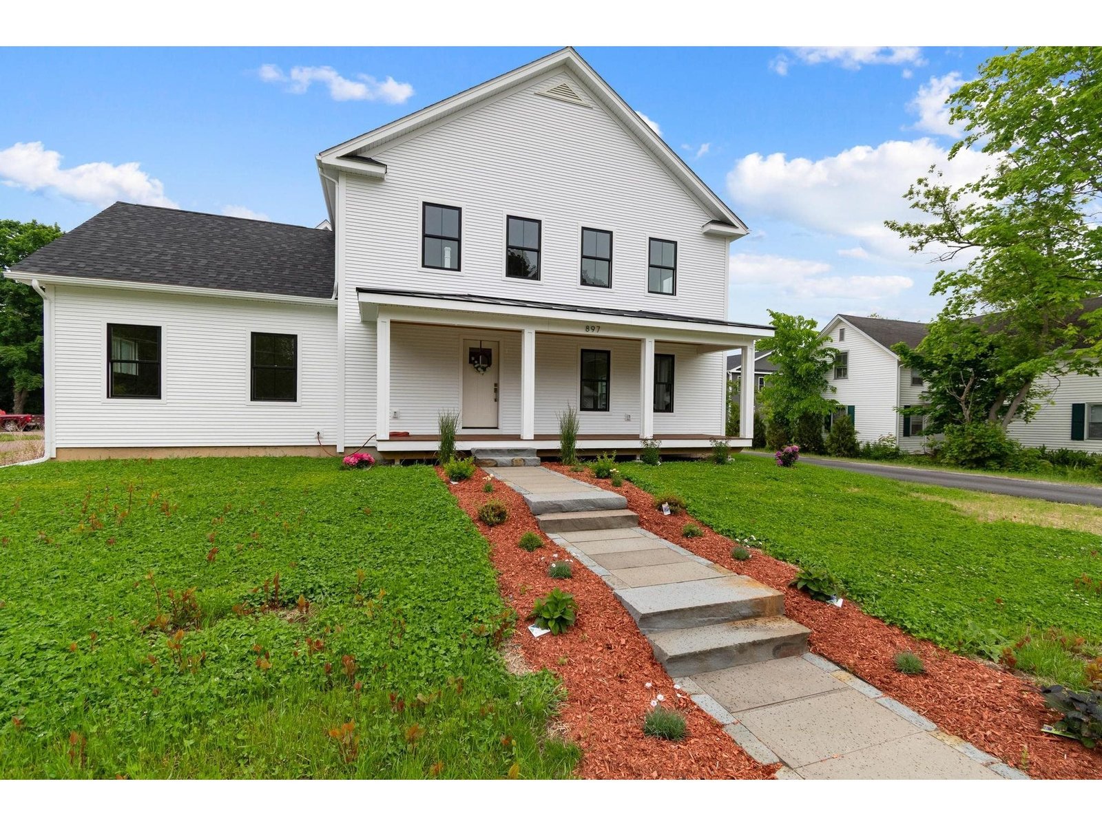 Front of the home