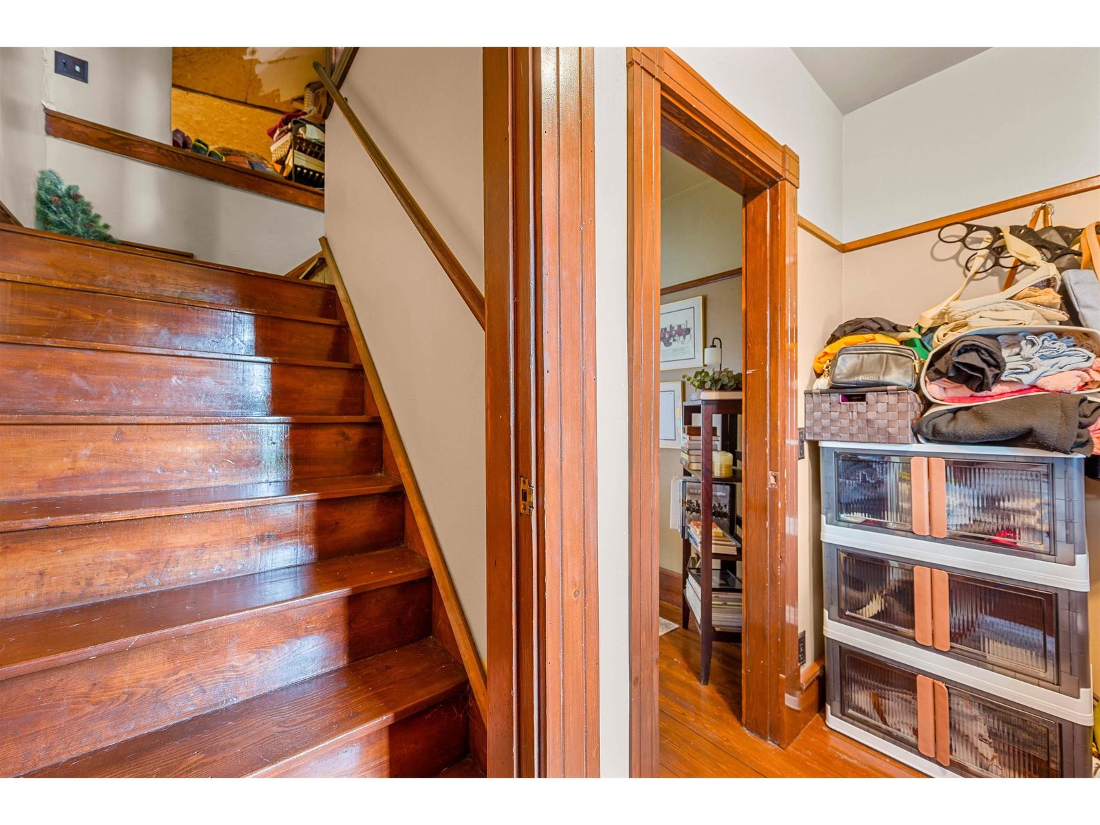 Staircase to 3rd Floor Primary Suite