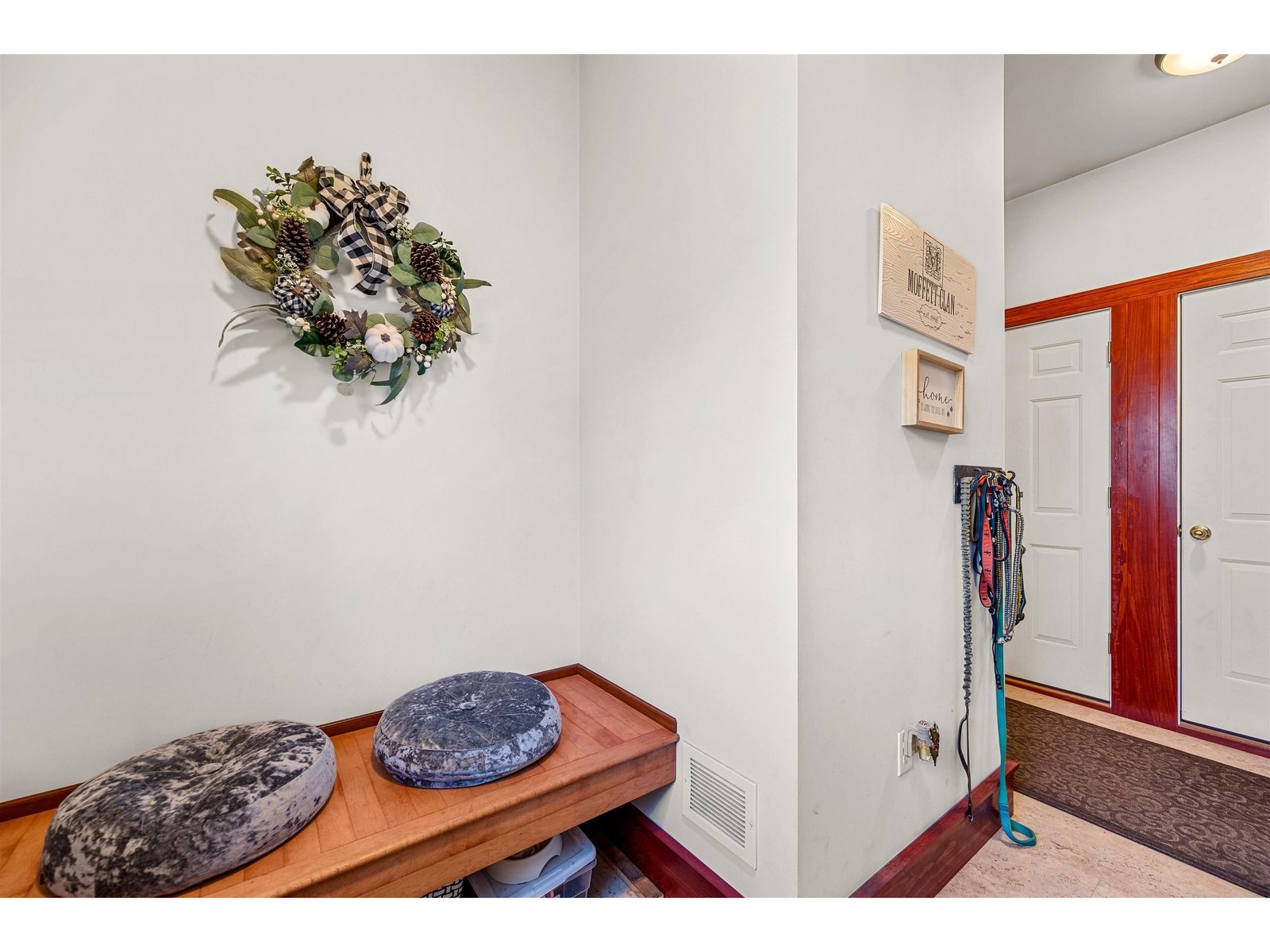 Mudroom off Garage