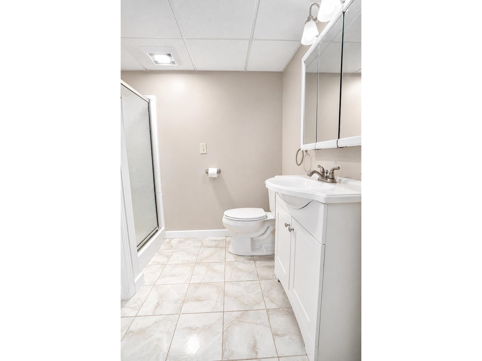 3/4 Bathroom (lower level)