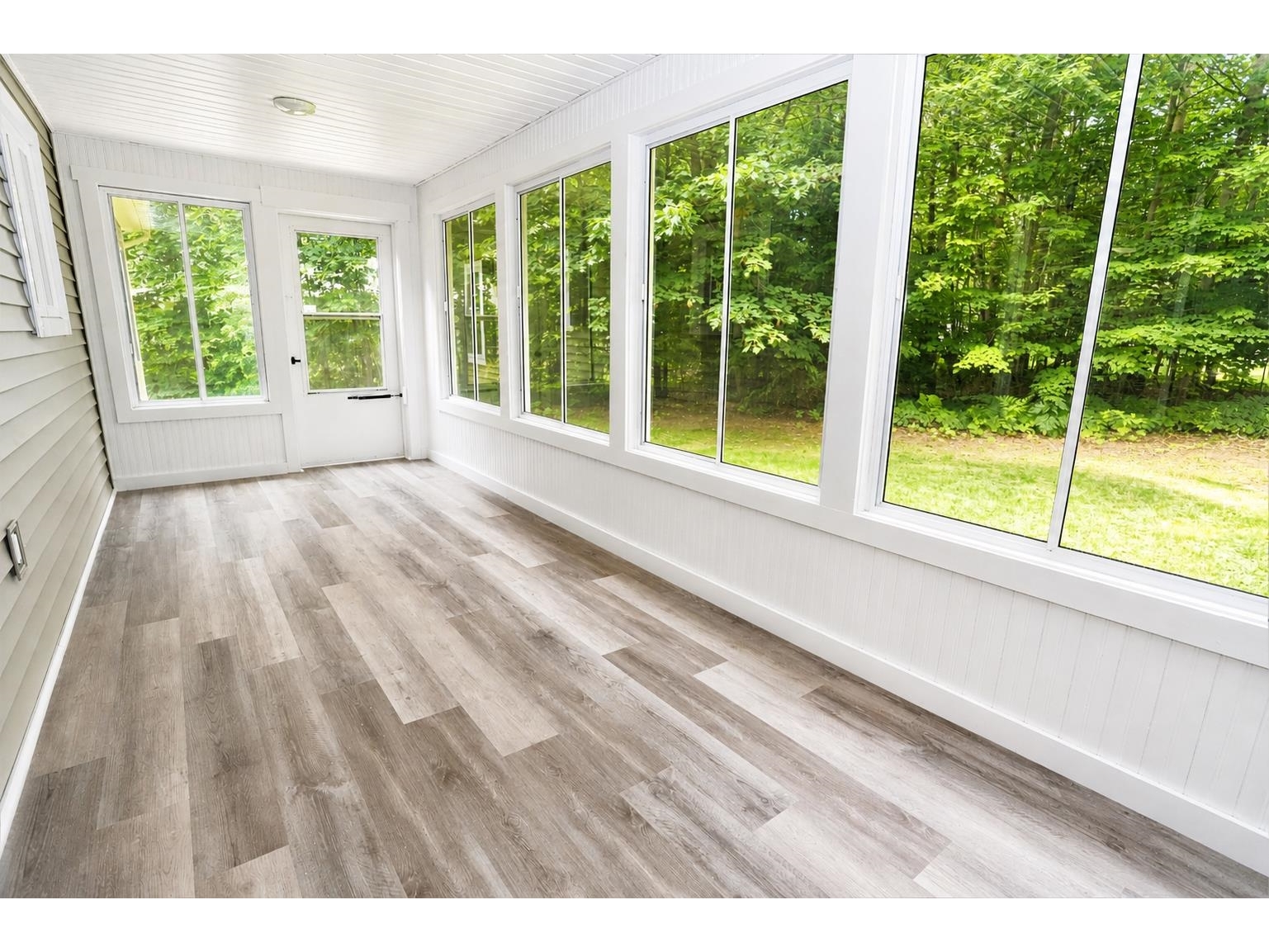 Covered Back Porch