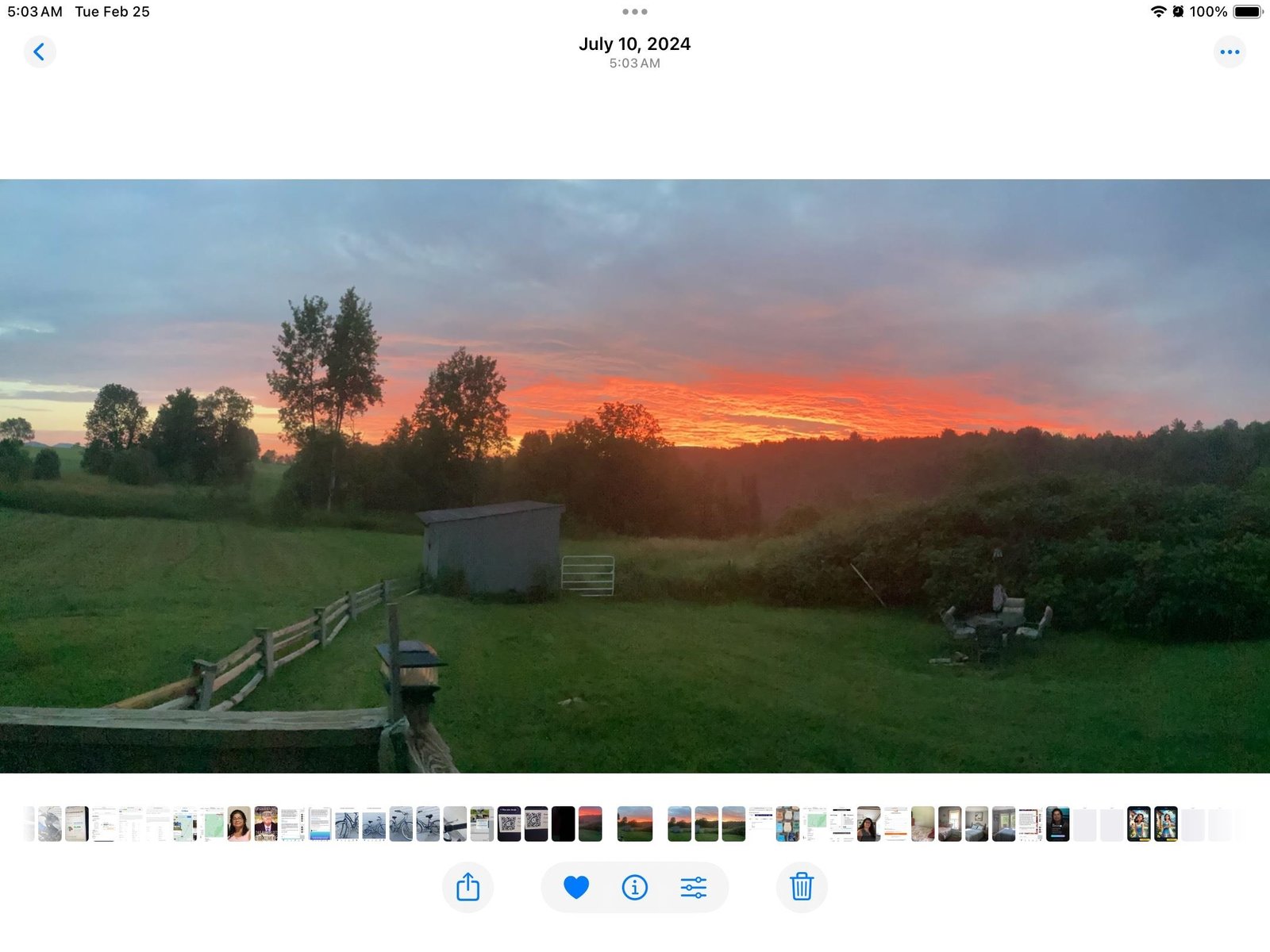 Glowing Sunrise