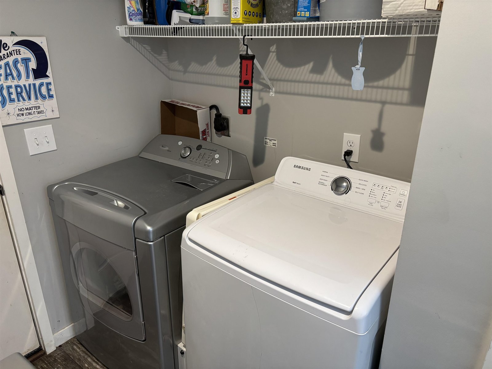 Laundry Center Off Kitchen
