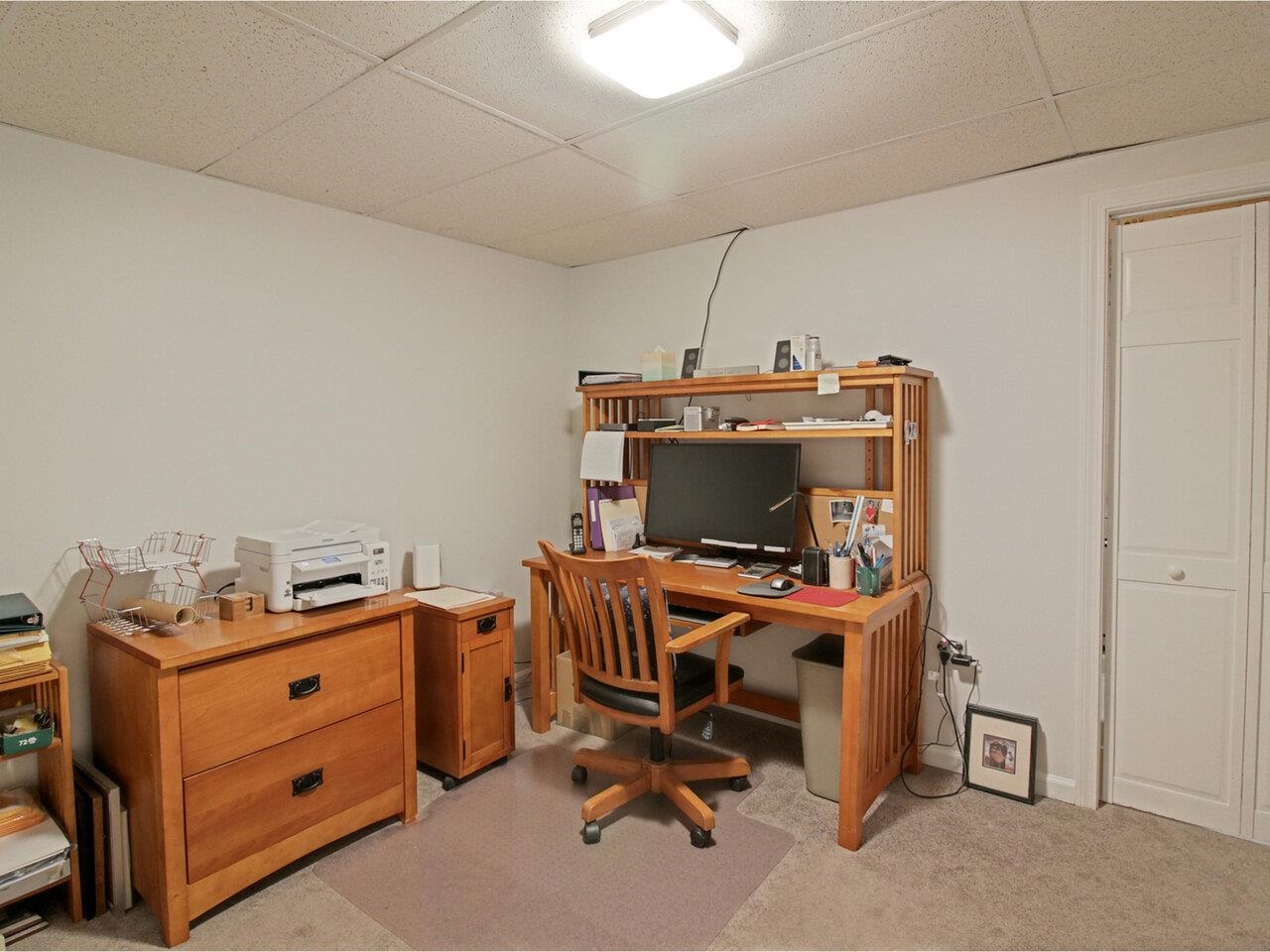 Office in Basement
