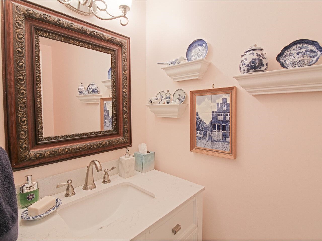 Powder Room on 1st Floor