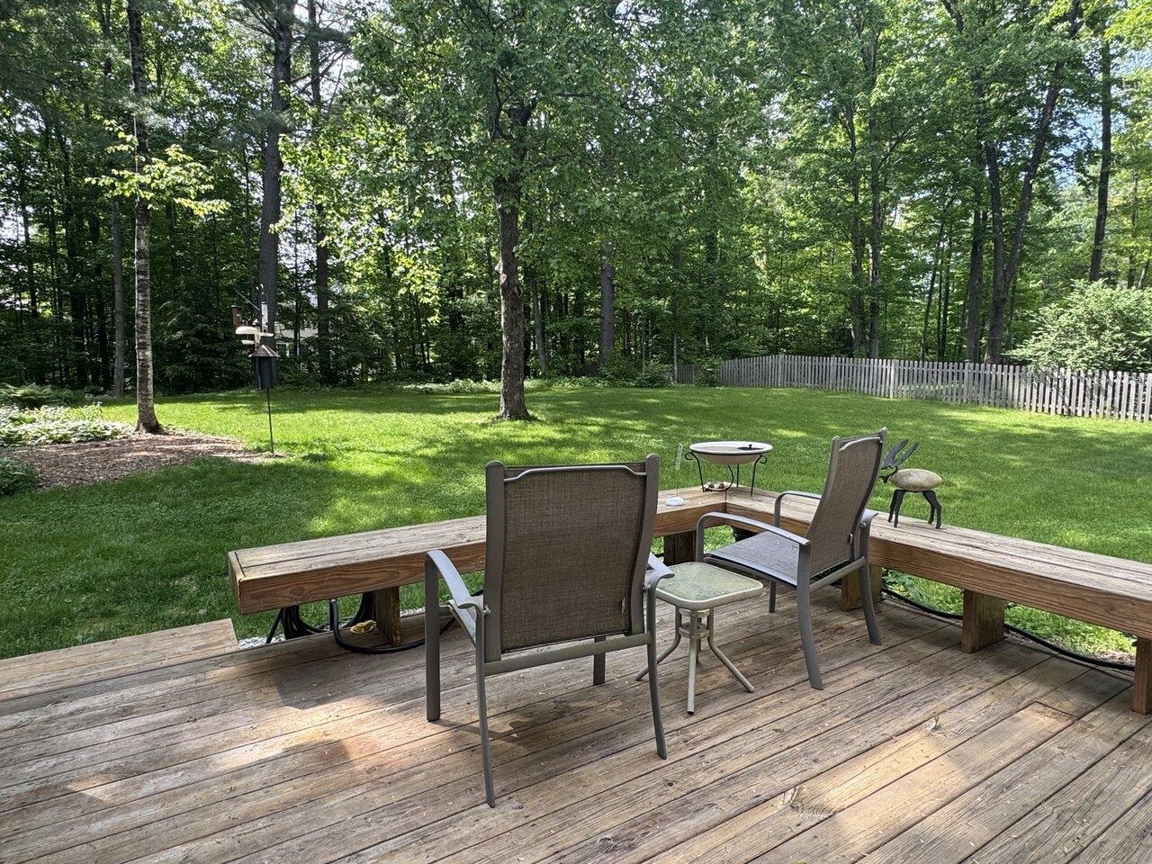 Shaded Backyard