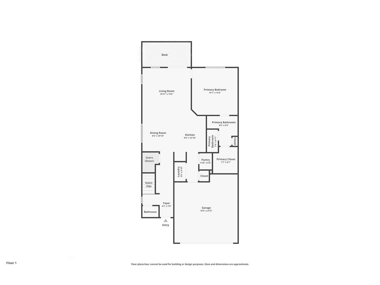 Main Level Floor Plan